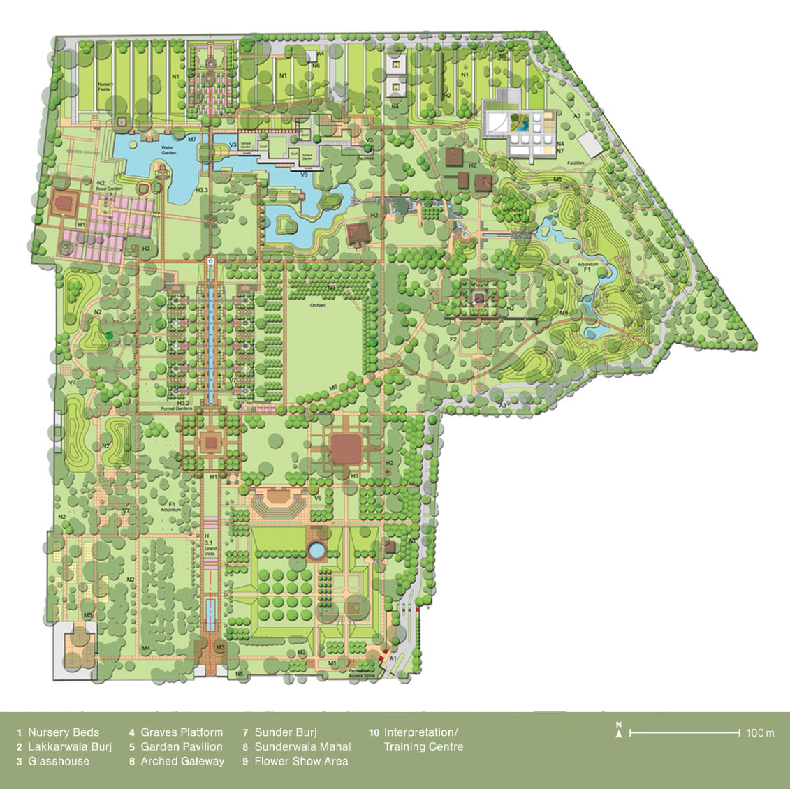 Sunder Nursery Landscape Masterplan